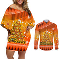 custom-scorchers-bbl-couples-matching-off-shoulder-short-dress-and-long-sleeve-button-shirt-christmas-vibe-2023
