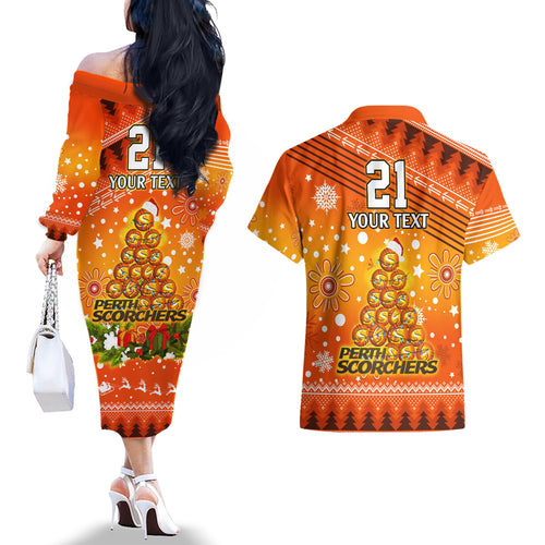 custom-scorchers-bbl-couples-matching-off-the-shoulder-long-sleeve-dress-and-hawaiian-shirt-christmas-vibe-2023