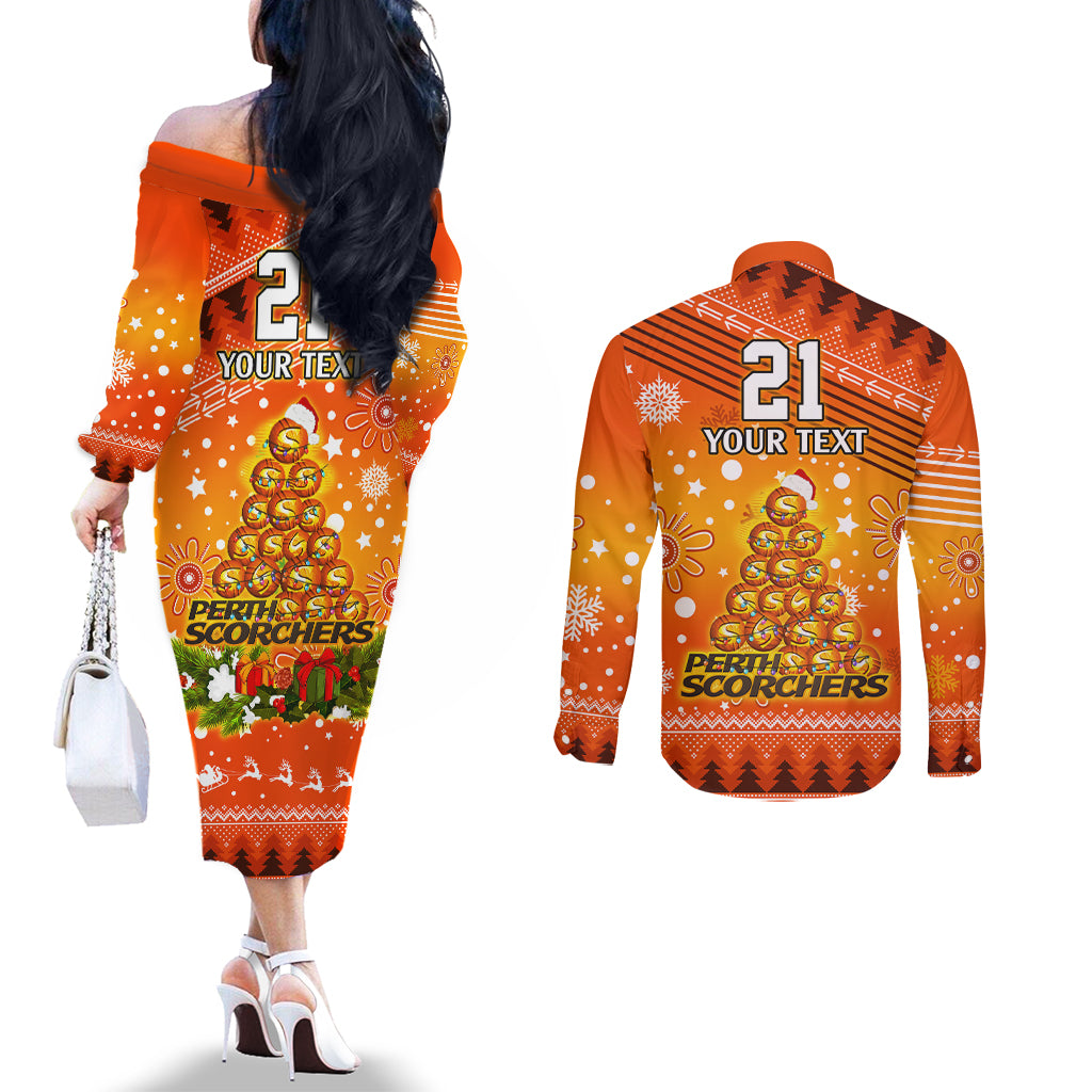 custom-scorchers-bbl-couples-matching-off-the-shoulder-long-sleeve-dress-and-long-sleeve-button-shirt-christmas-vibe-2023