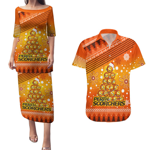 custom-scorchers-bbl-couples-matching-puletasi-dress-and-hawaiian-shirt-christmas-vibe-2023