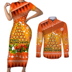 custom-scorchers-bbl-couples-matching-short-sleeve-bodycon-dress-and-long-sleeve-button-shirt-christmas-vibe-2023
