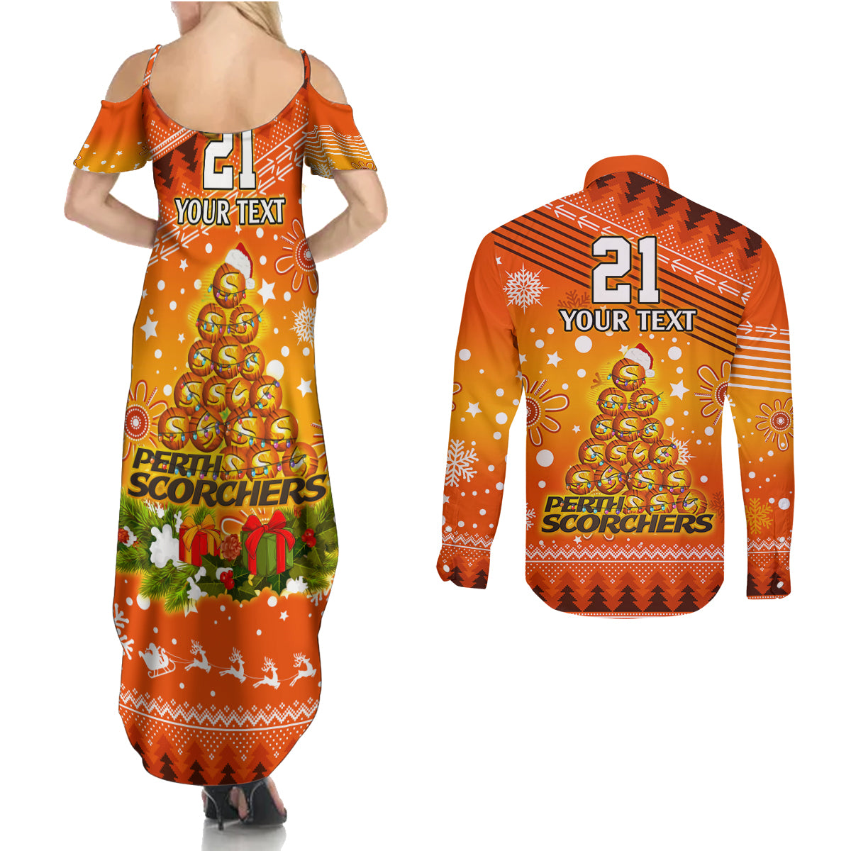 custom-scorchers-bbl-couples-matching-summer-maxi-dress-and-long-sleeve-button-shirt-christmas-vibe-2023