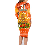 custom-scorchers-bbl-family-matching-long-sleeve-bodycon-dress-and-hawaiian-shirt-christmas-vibe-2023