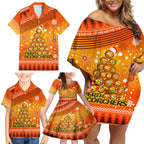 custom-scorchers-bbl-family-matching-off-shoulder-short-dress-and-hawaiian-shirt-christmas-vibe-2023