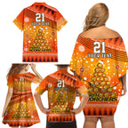 custom-scorchers-bbl-family-matching-off-shoulder-short-dress-and-hawaiian-shirt-christmas-vibe-2023