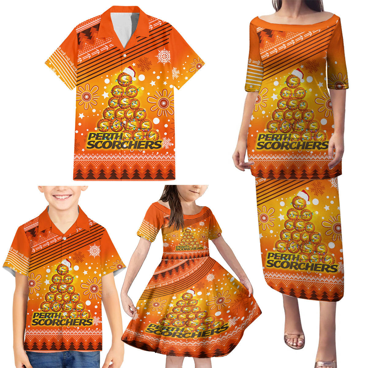 custom-scorchers-bbl-family-matching-puletasi-dress-and-hawaiian-shirt-christmas-vibe-2023
