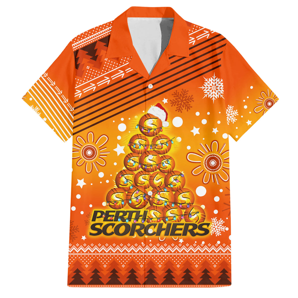 custom-scorchers-bbl-hawaiian-shirt-christmas-vibe-2023