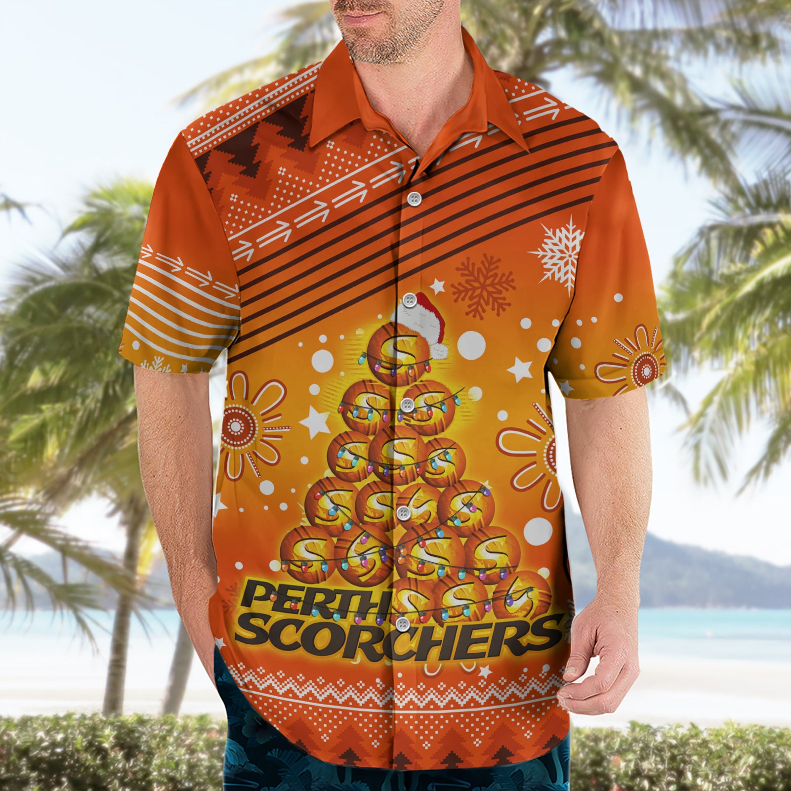 custom-scorchers-bbl-hawaiian-shirt-christmas-vibe-2023