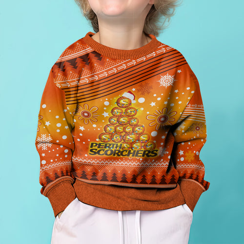 custom-scorchers-bbl-kid-ugly-christmas-sweater-christmas-vibe-2023