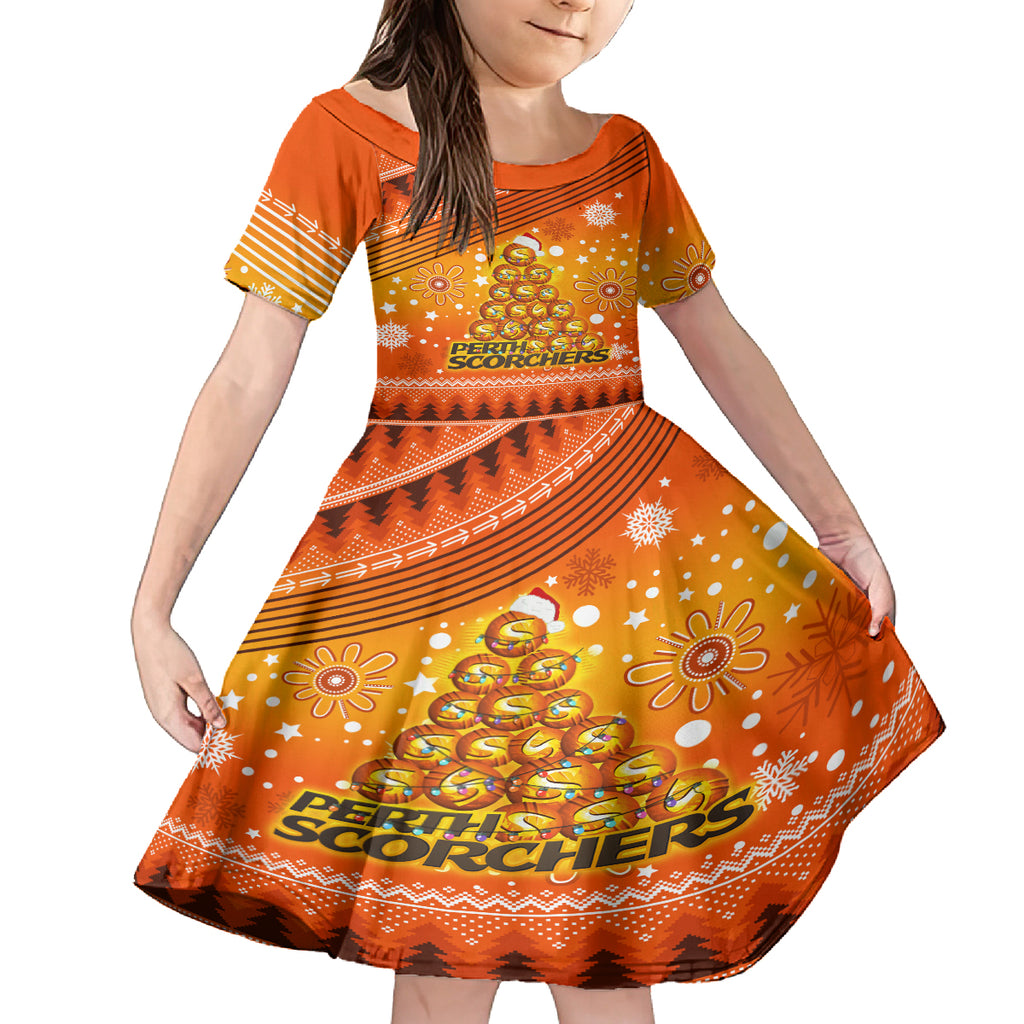 custom-scorchers-bbl-kid-short-sleeve-dress-christmas-vibe-2023