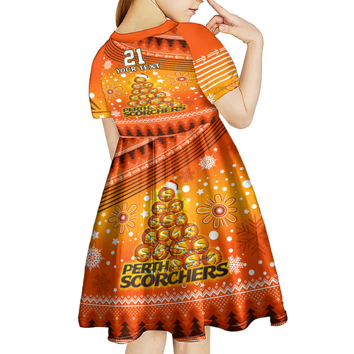 custom-scorchers-bbl-kid-short-sleeve-dress-christmas-vibe-2023