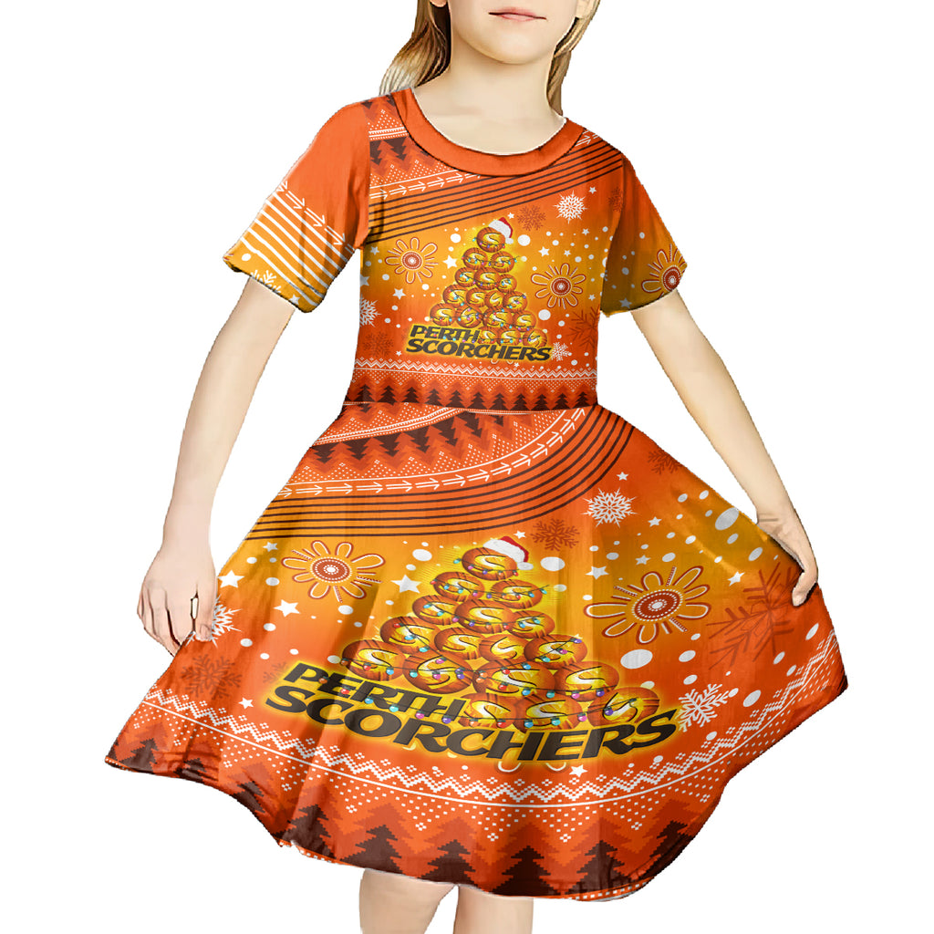 custom-scorchers-bbl-kid-short-sleeve-dress-christmas-vibe-2023