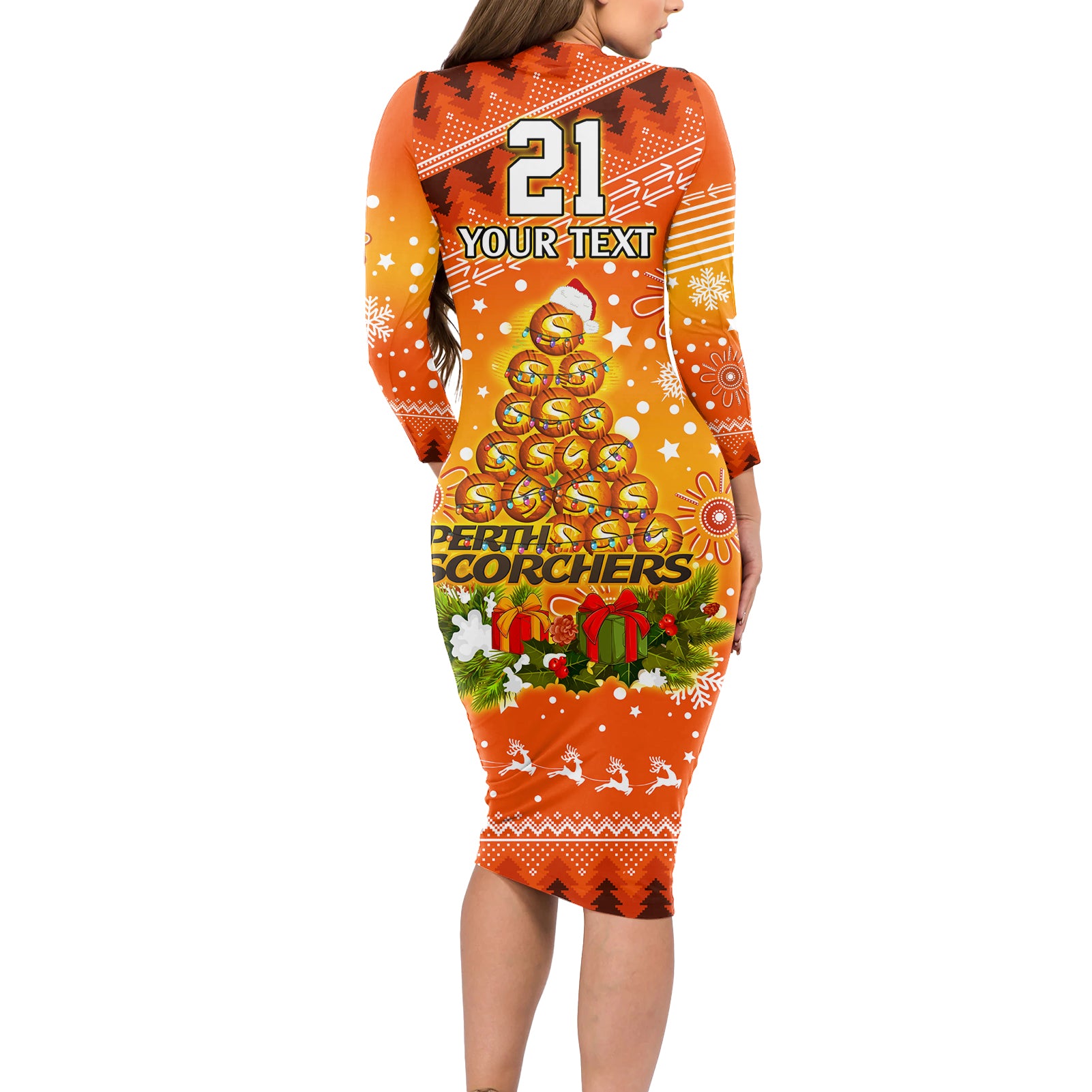 custom-scorchers-bbl-long-sleeve-bodycon-dress-christmas-vibe-2023