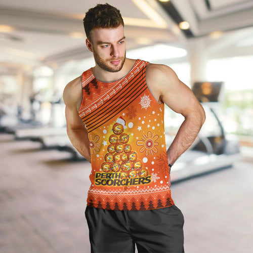 custom-scorchers-bbl-men-tank-top-christmas-vibe-2023