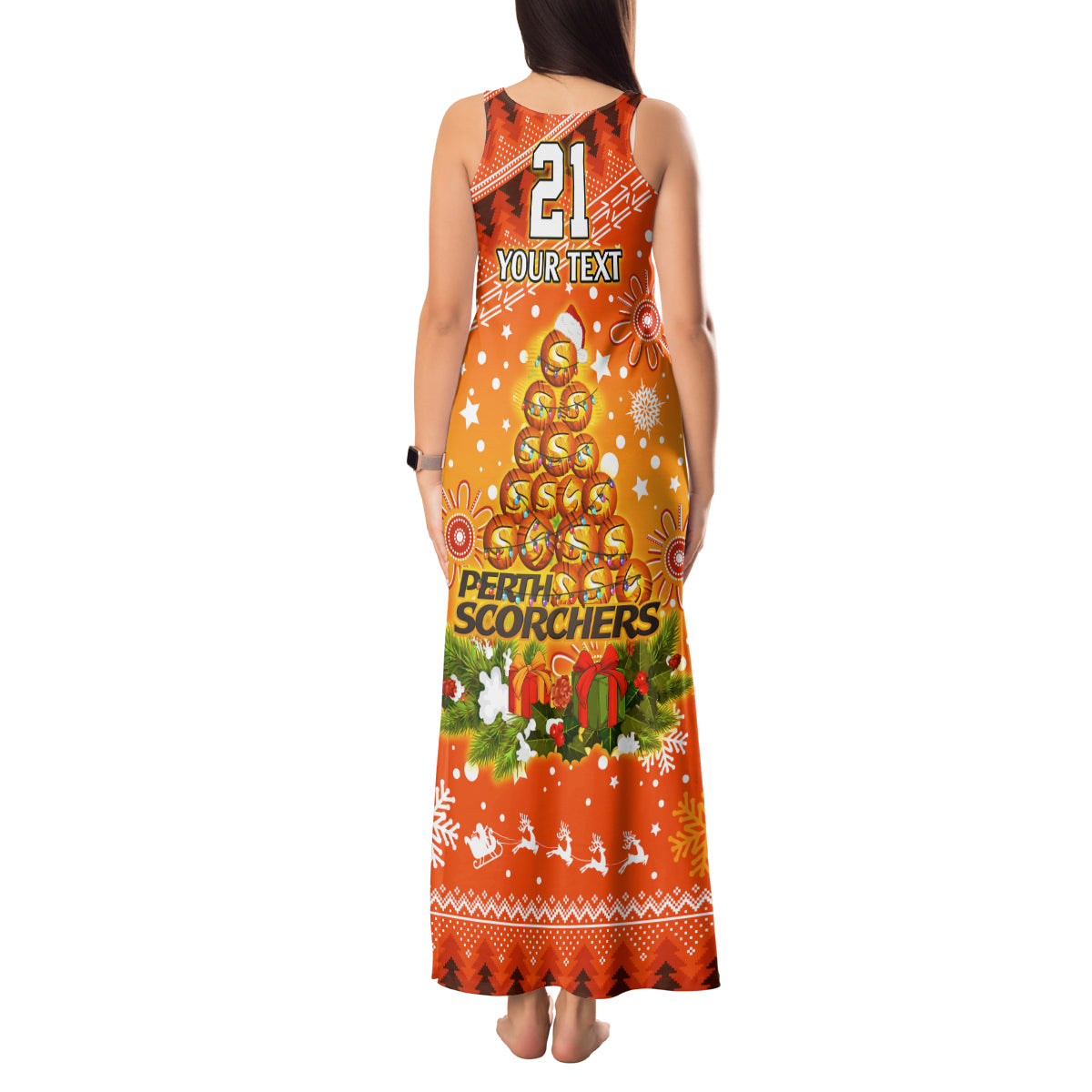 custom-scorchers-bbl-tank-maxi-dress-christmas-vibe-2023