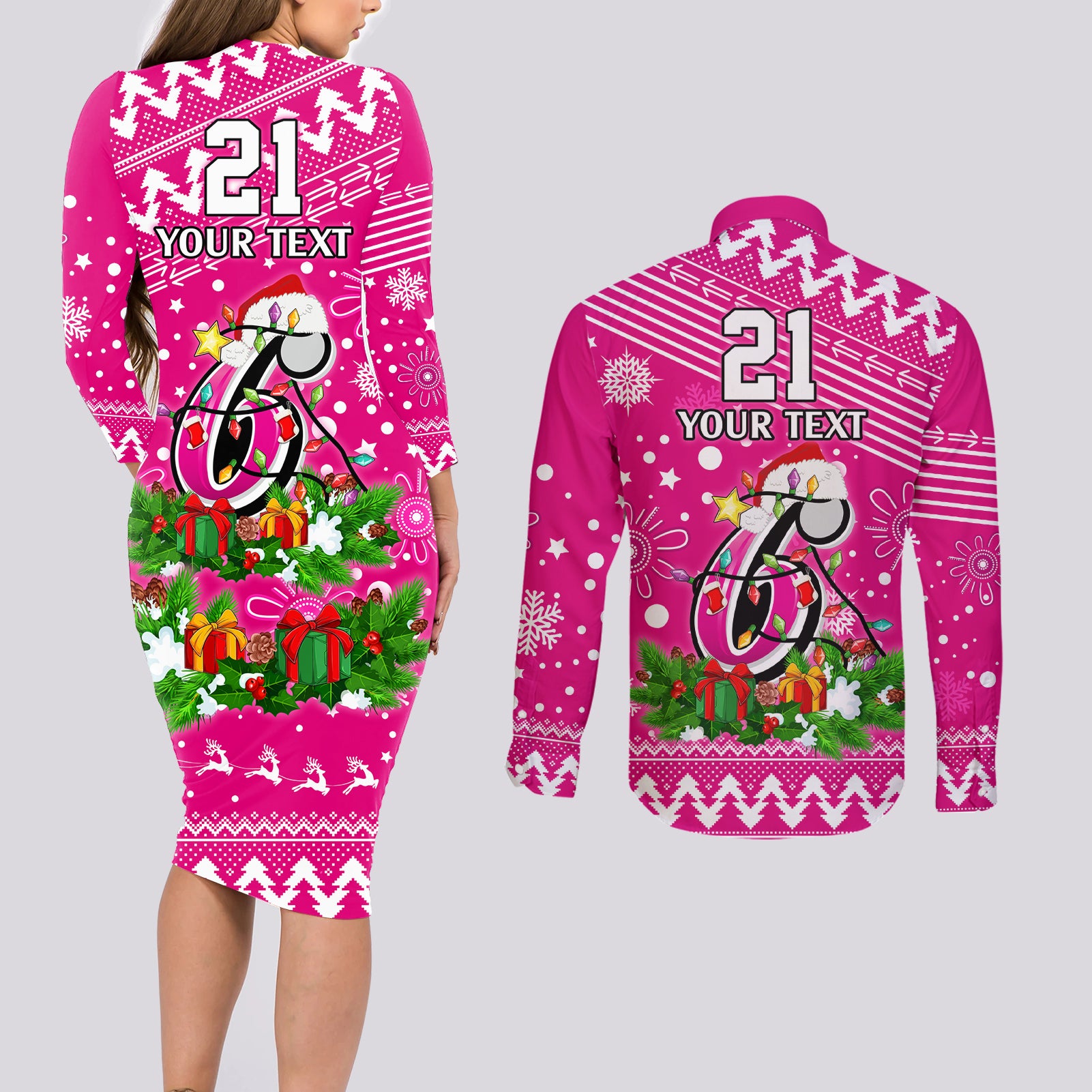 custom-sixers-bbl-couples-matching-long-sleeve-bodycon-dress-and-long-sleeve-button-shirt-christmas-vibe-2023