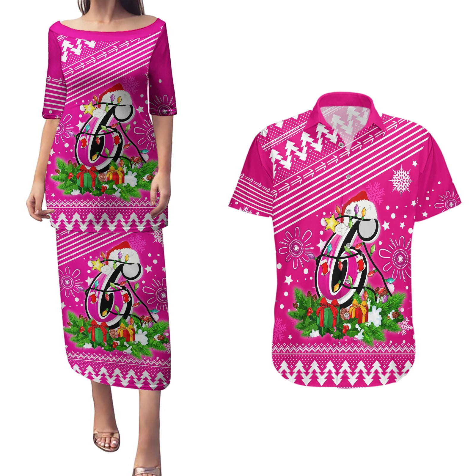 custom-sixers-bbl-couples-matching-puletasi-dress-and-hawaiian-shirt-christmas-vibe-2023