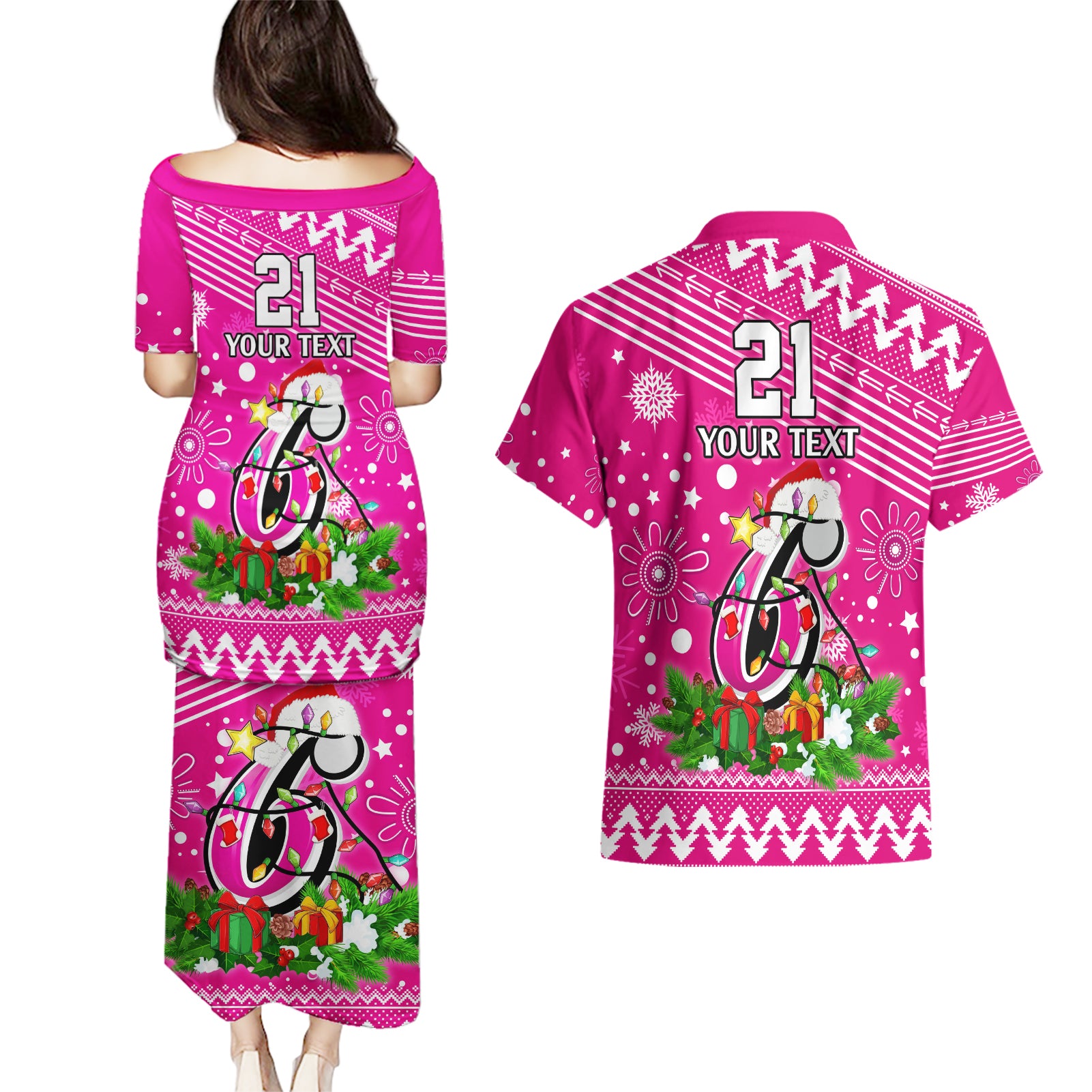 custom-sixers-bbl-couples-matching-puletasi-dress-and-hawaiian-shirt-christmas-vibe-2023