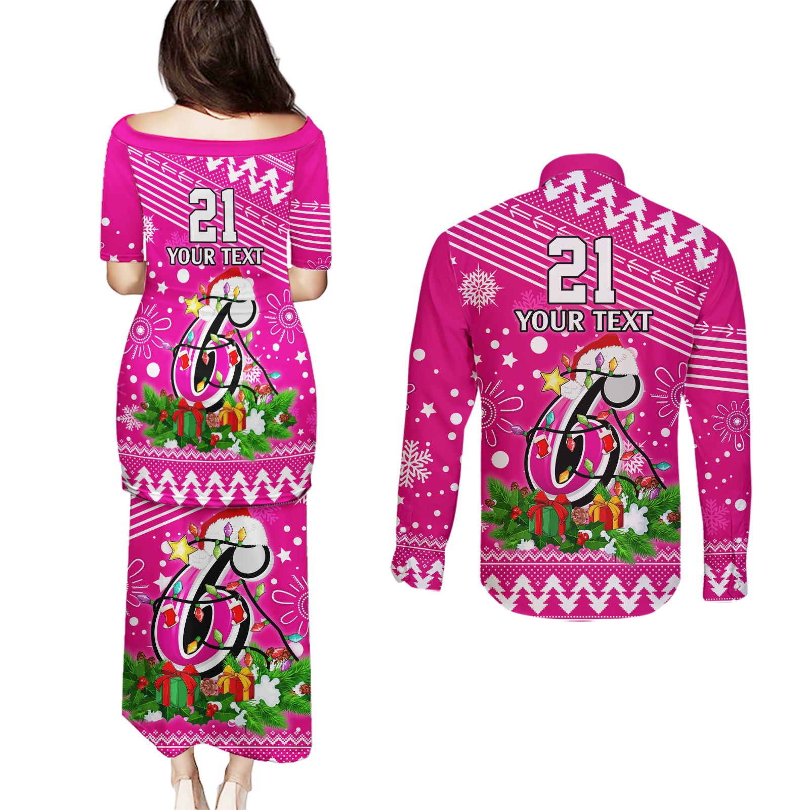 custom-sixers-bbl-couples-matching-puletasi-dress-and-long-sleeve-button-shirt-christmas-vibe-2023