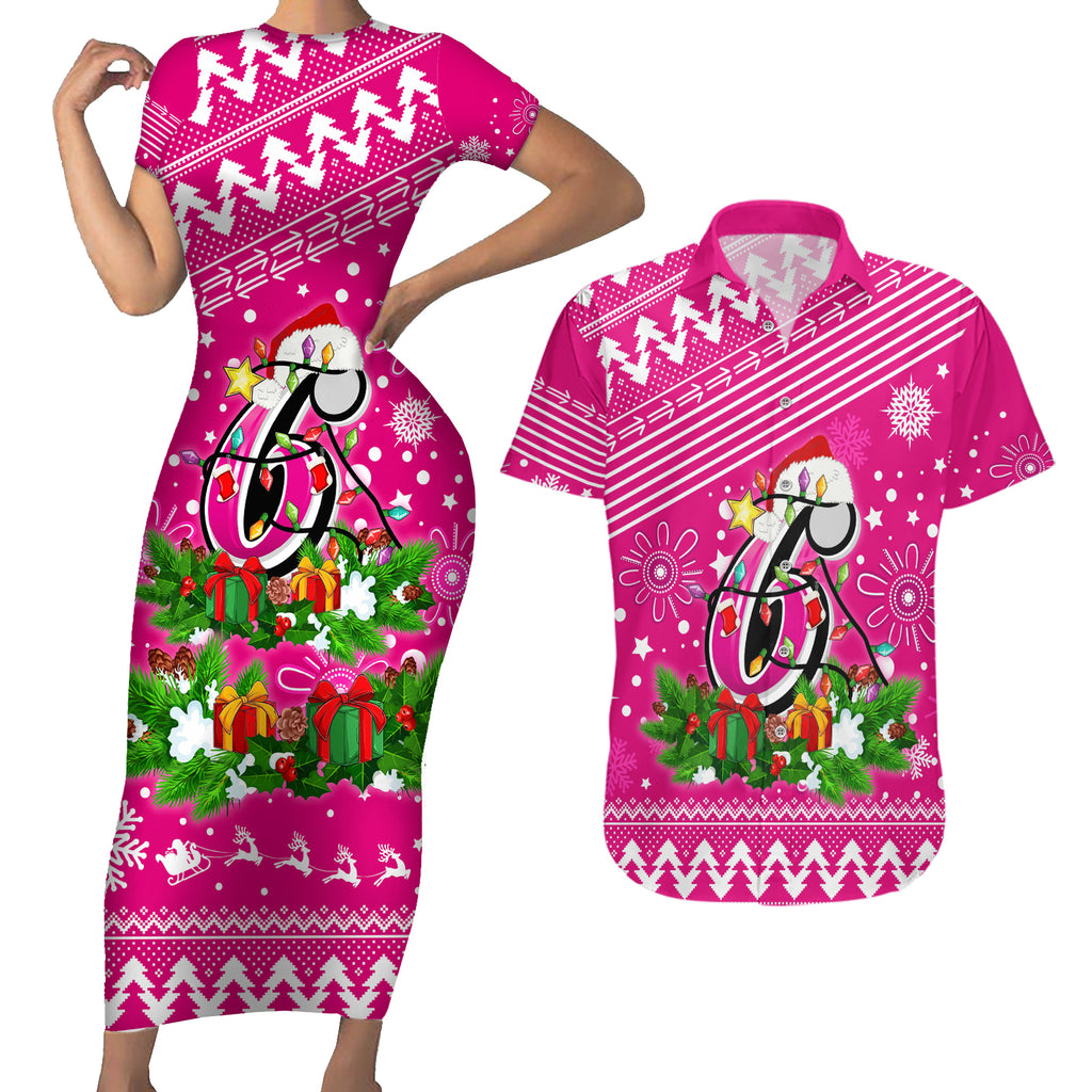 custom-sixers-bbl-couples-matching-short-sleeve-bodycon-dress-and-hawaiian-shirt-christmas-vibe-2023