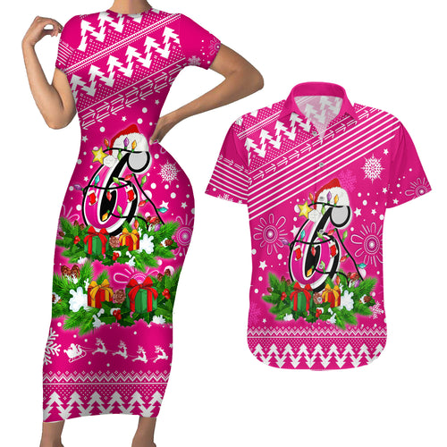 custom-sixers-bbl-couples-matching-short-sleeve-bodycon-dress-and-hawaiian-shirt-christmas-vibe-2023