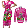 custom-sixers-bbl-couples-matching-short-sleeve-bodycon-dress-and-long-sleeve-button-shirt-christmas-vibe-2023