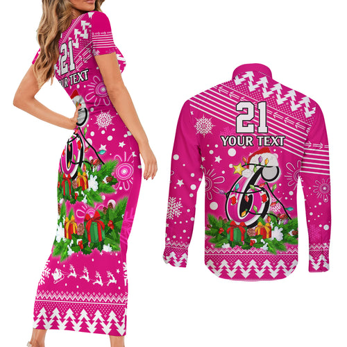 custom-sixers-bbl-couples-matching-short-sleeve-bodycon-dress-and-long-sleeve-button-shirt-christmas-vibe-2023
