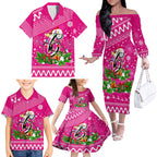 custom-sixers-bbl-family-matching-off-shoulder-long-sleeve-dress-and-hawaiian-shirt-christmas-vibe-2023