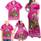 custom-sixers-bbl-family-matching-off-shoulder-maxi-dress-and-hawaiian-shirt-christmas-vibe-2023