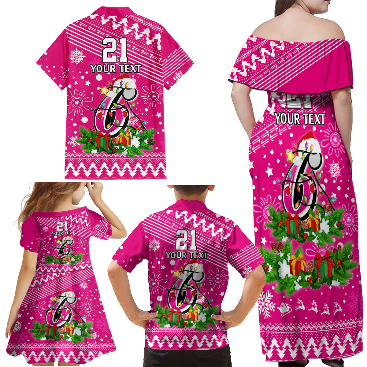 custom-sixers-bbl-family-matching-off-shoulder-maxi-dress-and-hawaiian-shirt-christmas-vibe-2023