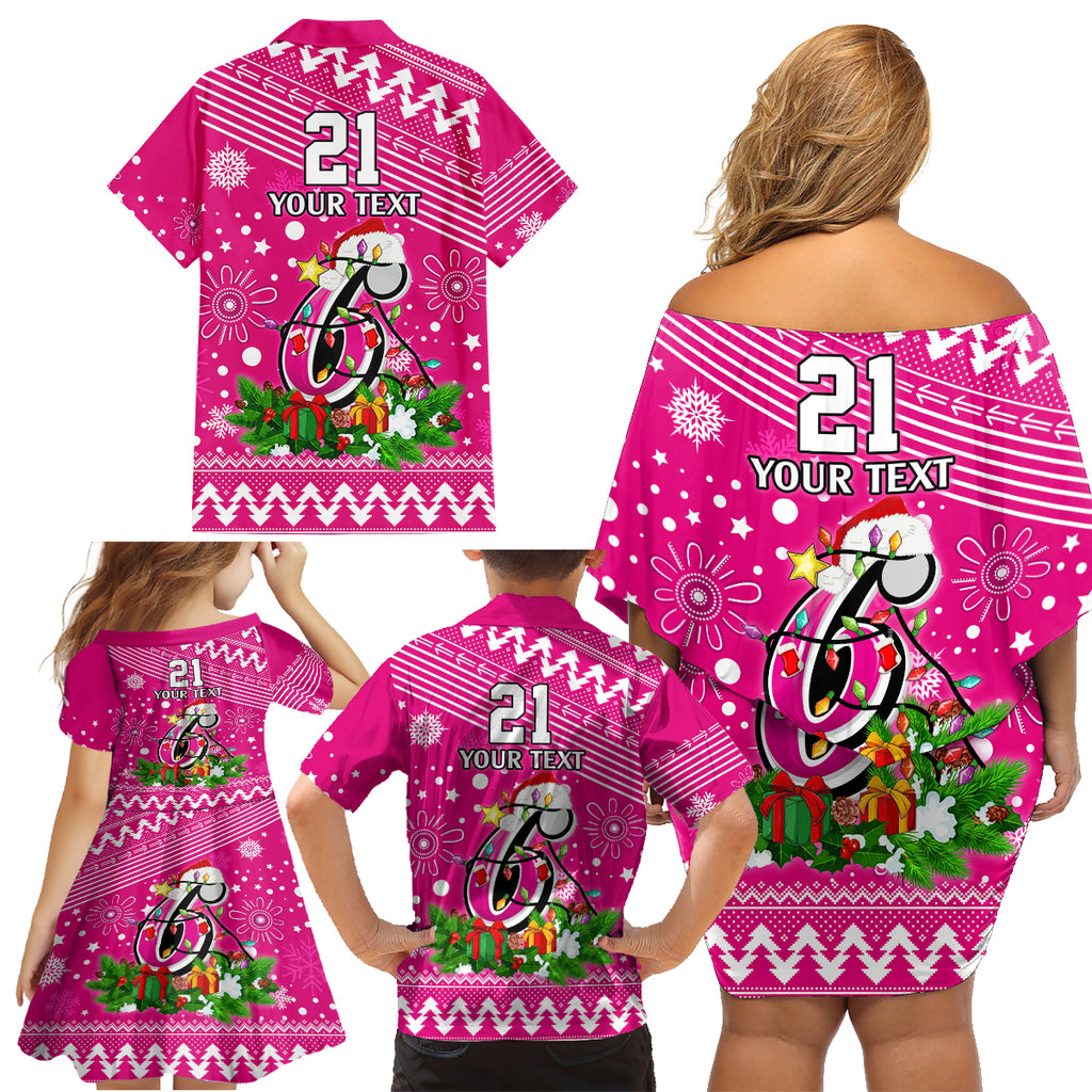 custom-sixers-bbl-family-matching-off-shoulder-short-dress-and-hawaiian-shirt-christmas-vibe-2023