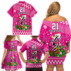 custom-sixers-bbl-family-matching-off-shoulder-short-dress-and-hawaiian-shirt-christmas-vibe-2023