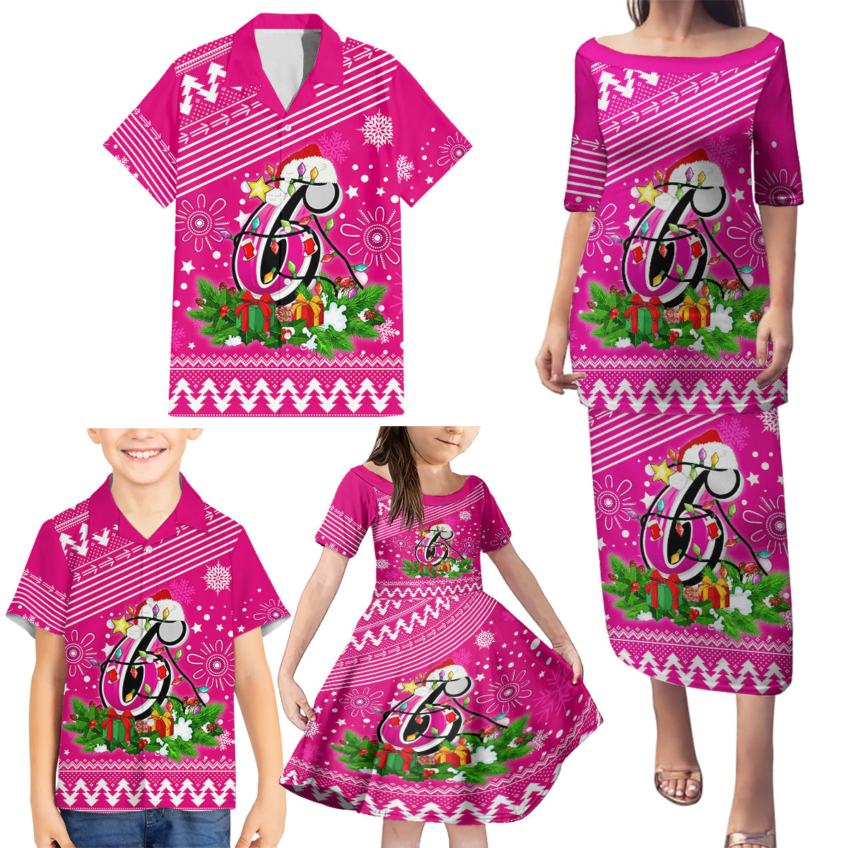 custom-sixers-bbl-family-matching-puletasi-dress-and-hawaiian-shirt-christmas-vibe-2023