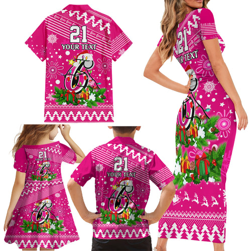 custom-sixers-bbl-family-matching-short-sleeve-bodycon-dress-and-hawaiian-shirt-christmas-vibe-2023