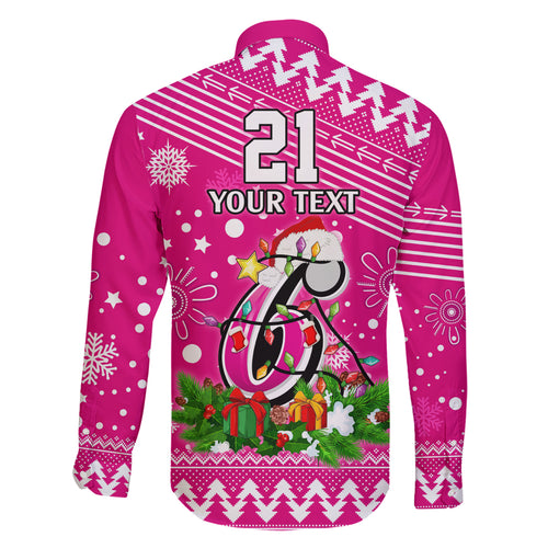 custom-sixers-bbl-family-matching-short-sleeve-bodycon-dress-and-hawaiian-shirt-christmas-vibe-2023