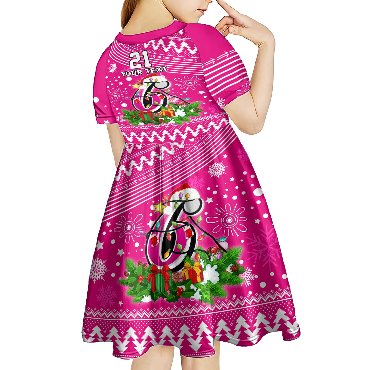 custom-sixers-bbl-kid-short-sleeve-dress-christmas-vibe-2023