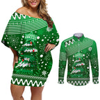 custom-stars-bbl-couples-matching-off-shoulder-short-dress-and-long-sleeve-button-shirt-christmas-vibe-2023