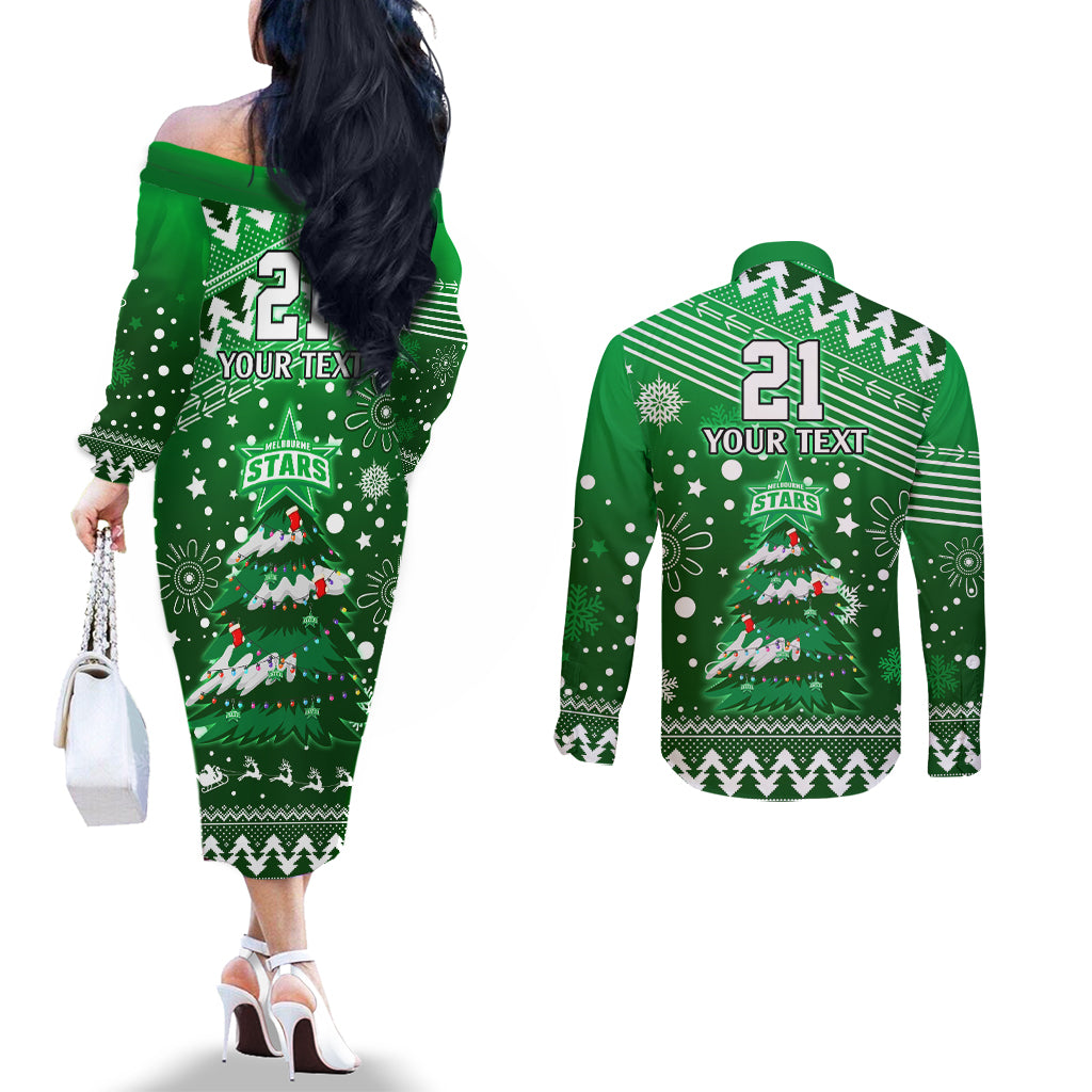 custom-stars-bbl-couples-matching-off-the-shoulder-long-sleeve-dress-and-long-sleeve-button-shirt-christmas-vibe-2023