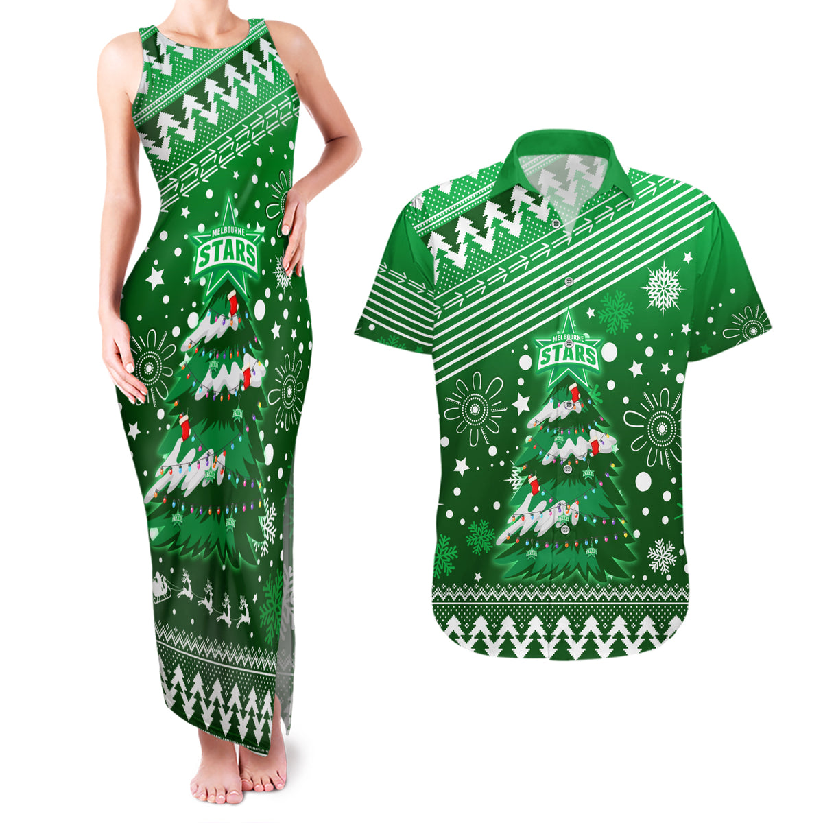 custom-stars-bbl-couples-matching-tank-maxi-dress-and-hawaiian-shirt-christmas-vibe-2023