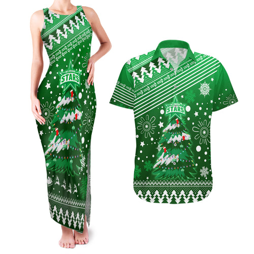 custom-stars-bbl-couples-matching-tank-maxi-dress-and-hawaiian-shirt-christmas-vibe-2023