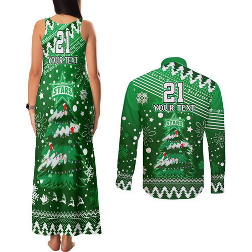custom-stars-bbl-couples-matching-tank-maxi-dress-and-long-sleeve-button-shirt-christmas-vibe-2023