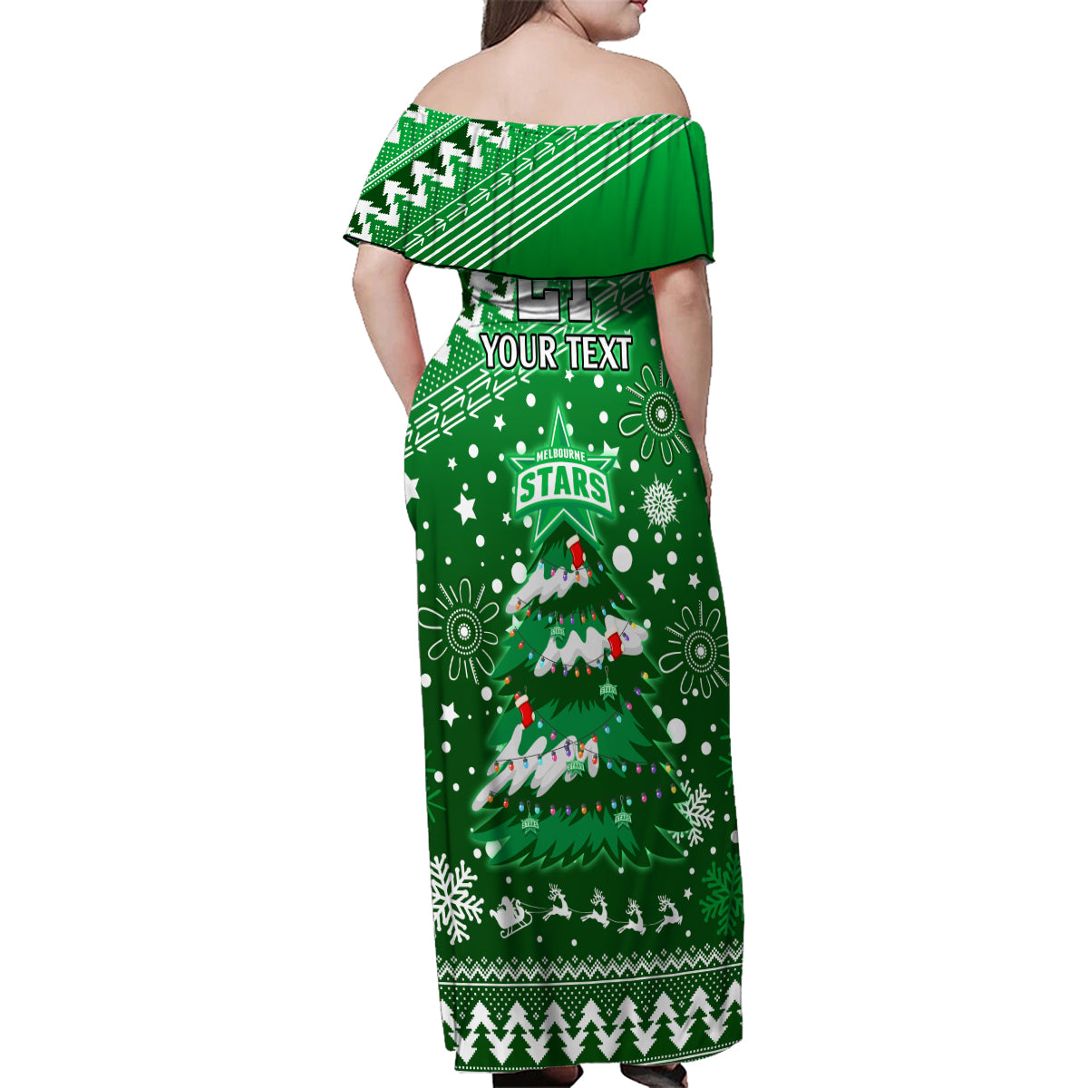 custom-stars-bbl-family-matching-off-shoulder-maxi-dress-and-hawaiian-shirt-christmas-vibe-2023
