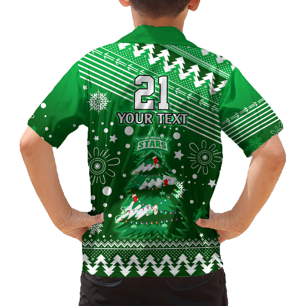custom-stars-bbl-family-matching-off-shoulder-short-dress-and-hawaiian-shirt-christmas-vibe-2023