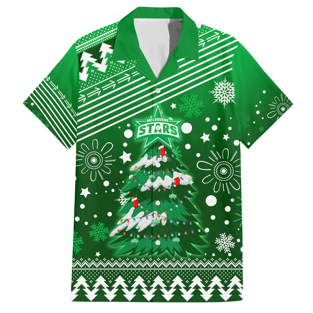custom-stars-bbl-family-matching-off-shoulder-short-dress-and-hawaiian-shirt-christmas-vibe-2023