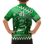 custom-stars-bbl-family-matching-short-sleeve-bodycon-dress-and-hawaiian-shirt-christmas-vibe-2023