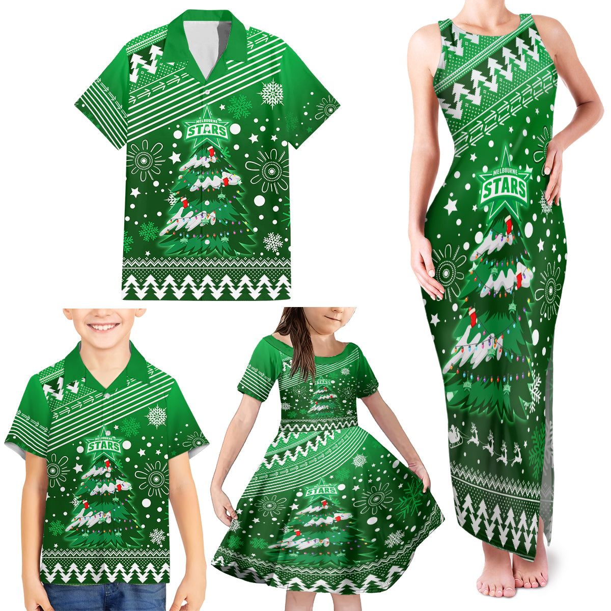 custom-stars-bbl-family-matching-tank-maxi-dress-and-hawaiian-shirt-christmas-vibe-2023