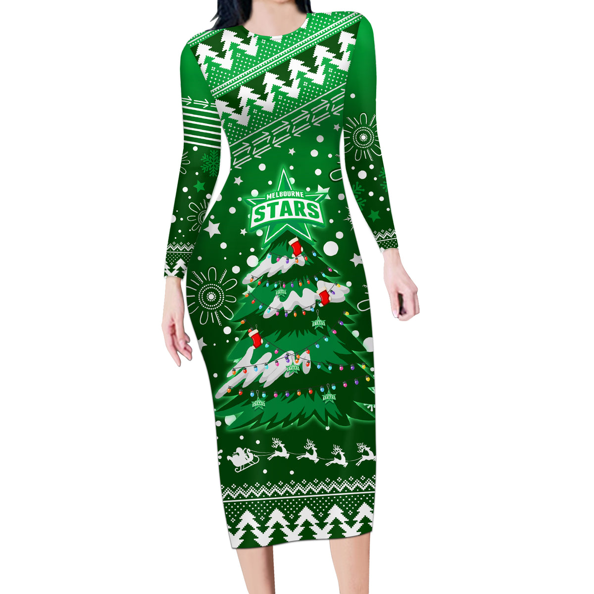 custom-stars-bbl-long-sleeve-bodycon-dress-christmas-vibe-2023