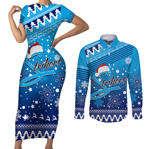 custom-strikers-bbl-couples-matching-short-sleeve-bodycon-dress-and-long-sleeve-button-shirt-christmas-vibe-2023