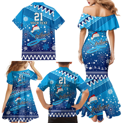custom-strikers-bbl-family-matching-mermaid-dress-and-hawaiian-shirt-christmas-vibe-2023