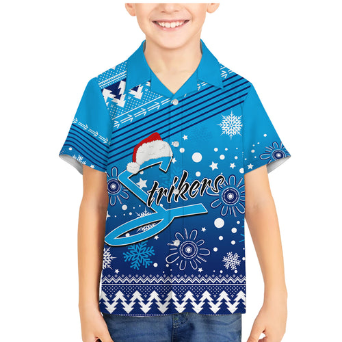 custom-strikers-bbl-family-matching-mermaid-dress-and-hawaiian-shirt-christmas-vibe-2023